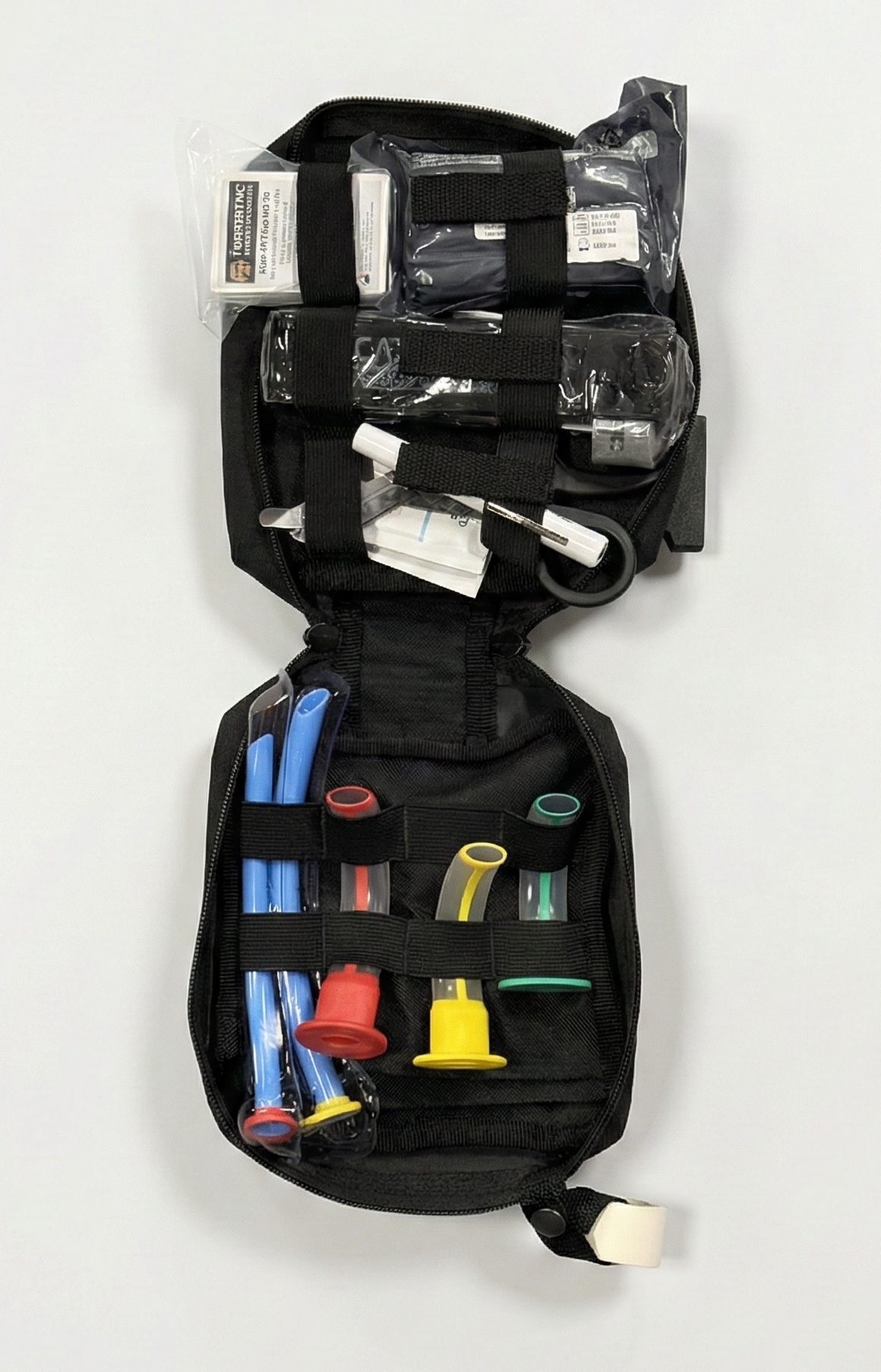 Drop Thigh Pouch open with contents